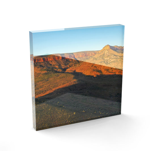 Cockburn Range Sunset - Square Acrylic ICE Block