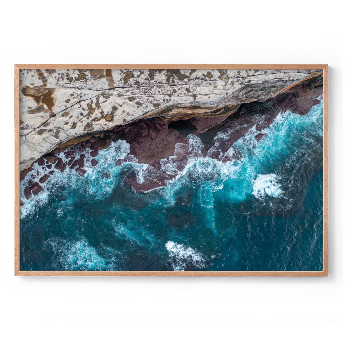 Kurnell Coastline - Framed Print