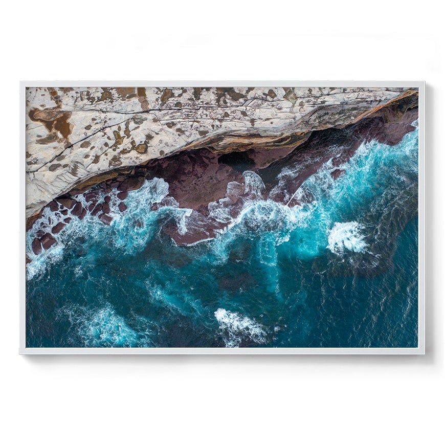 Kurnell Coastline - Framed Print