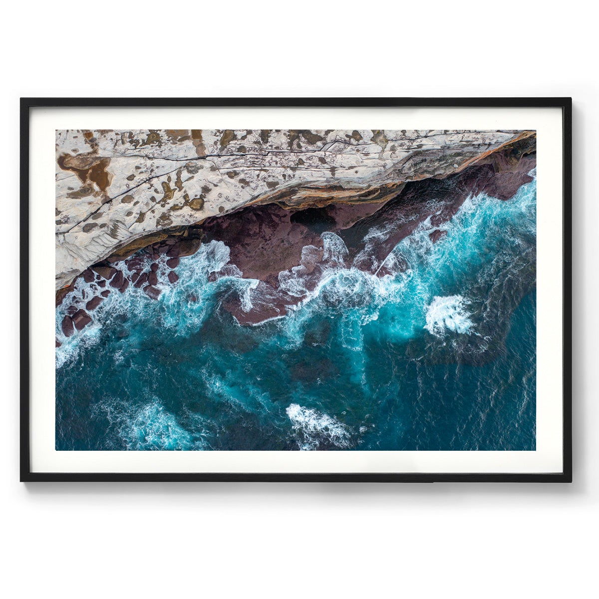 Kurnell Coastline - Framed Print