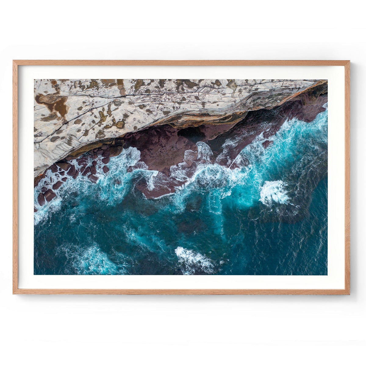 Kurnell Coastline - Framed Print