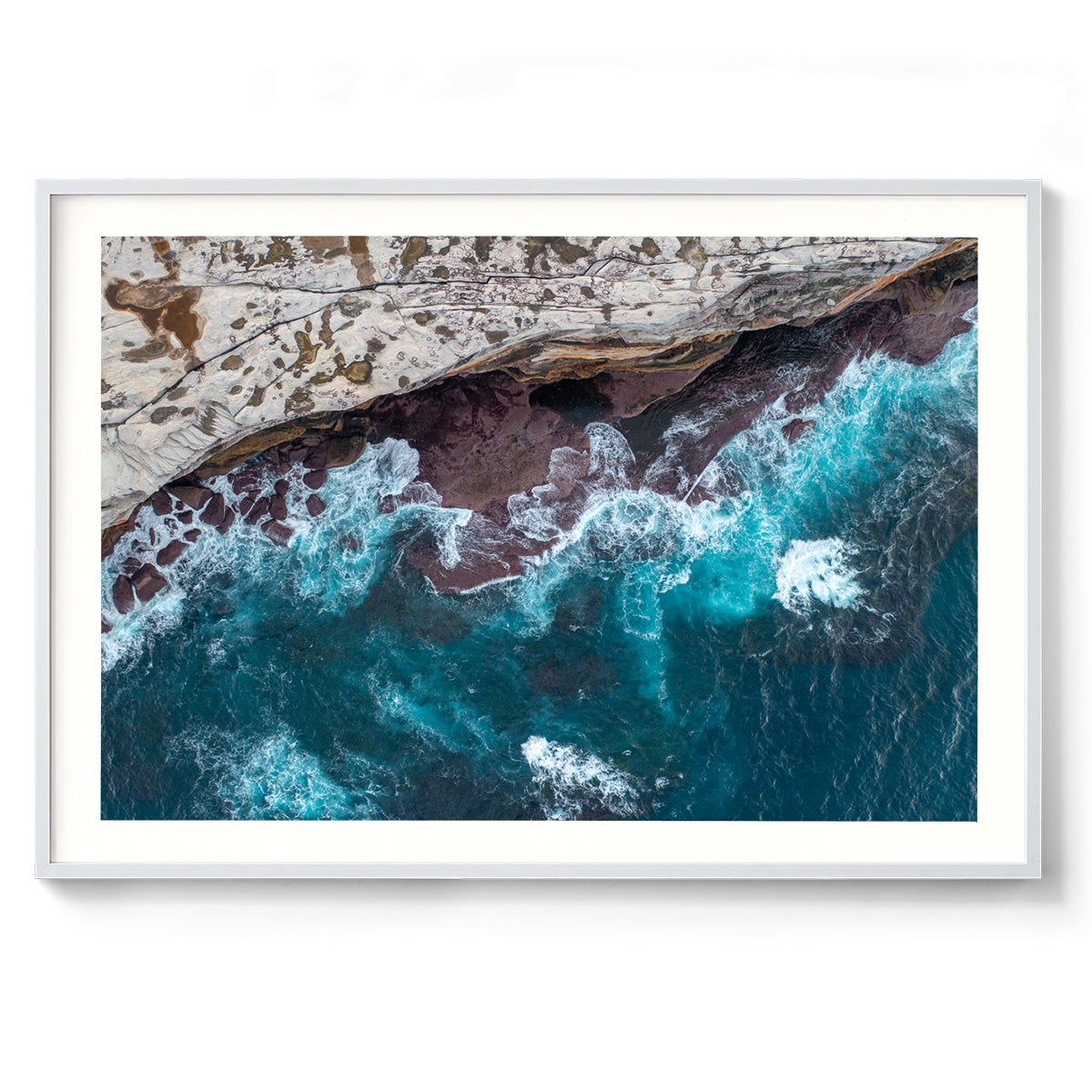 Kurnell Coastline - Framed Print