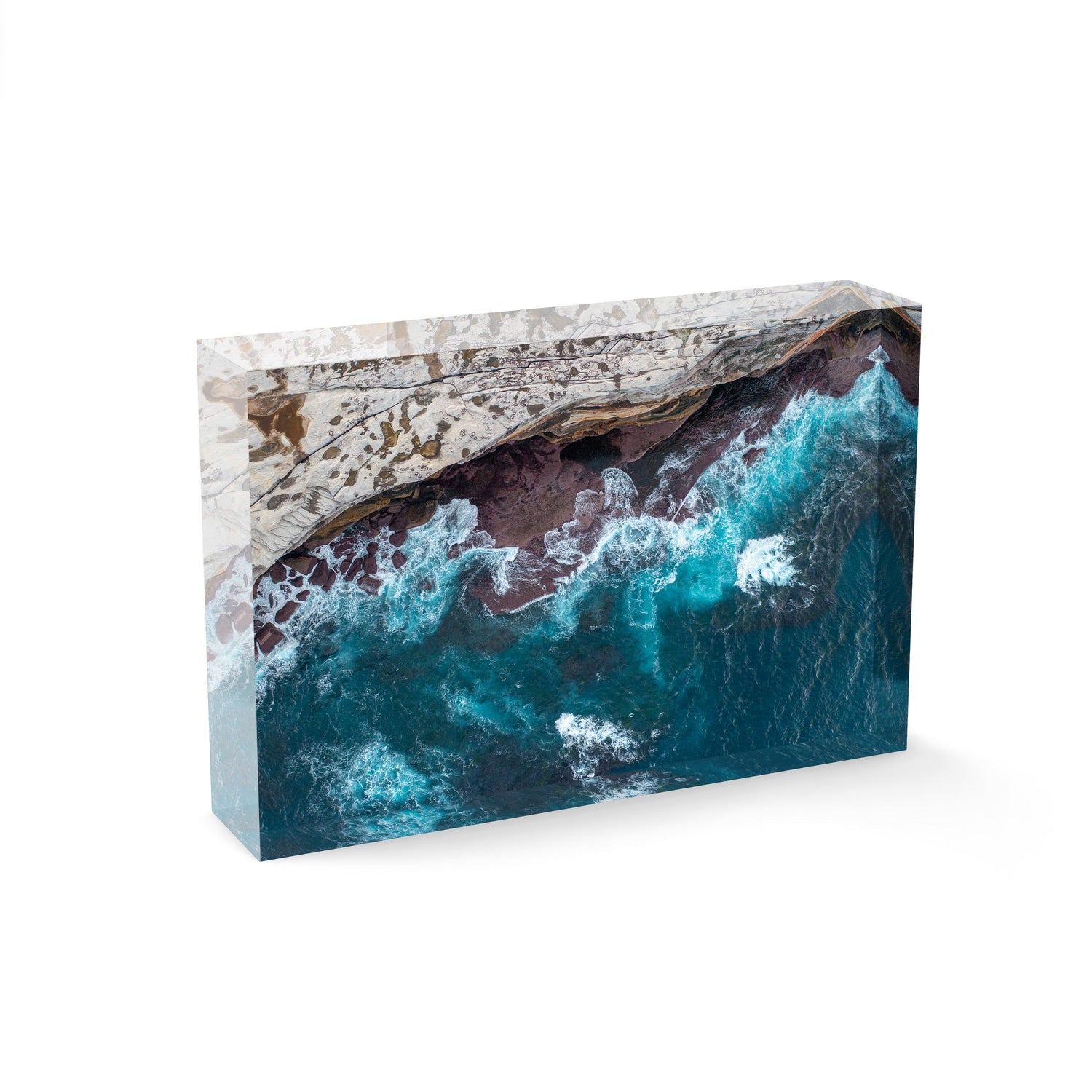 Kurnell Coastline - Acrylic ICE Block