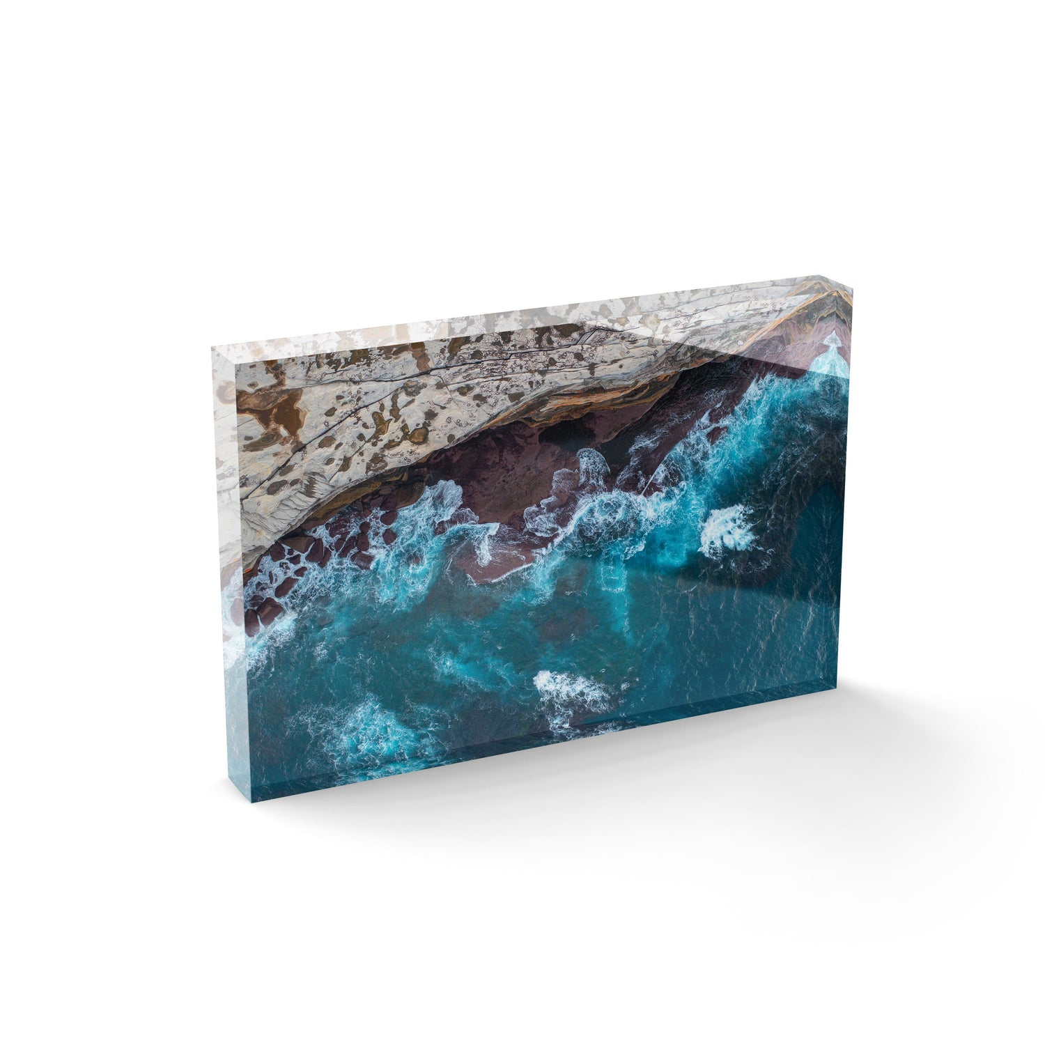 Kurnell Coastline - Acrylic ICE Block