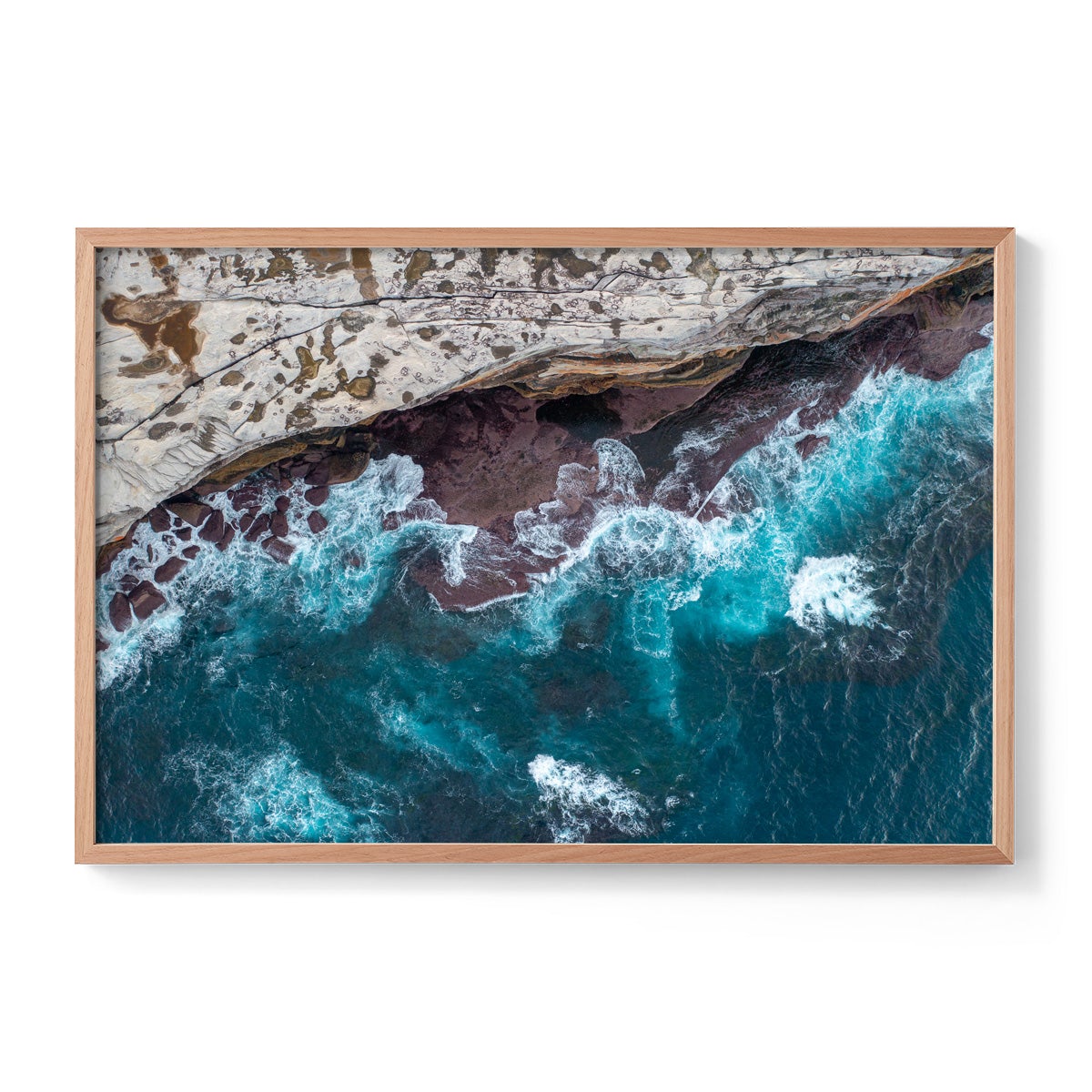 Kurnell Coastline - Framed Print