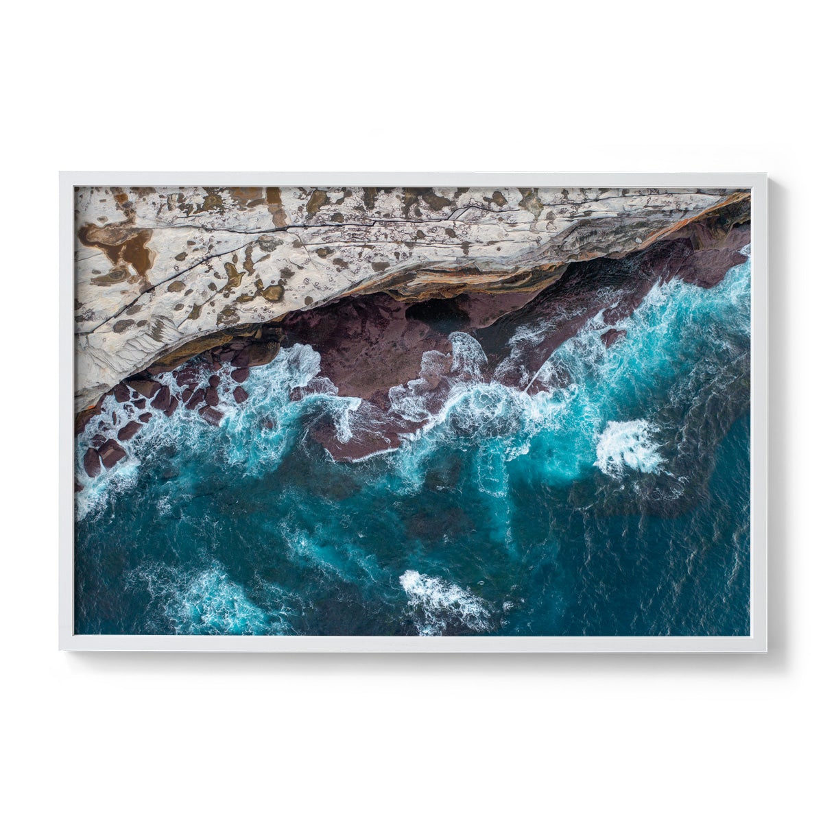 Kurnell Coastline - Framed Print