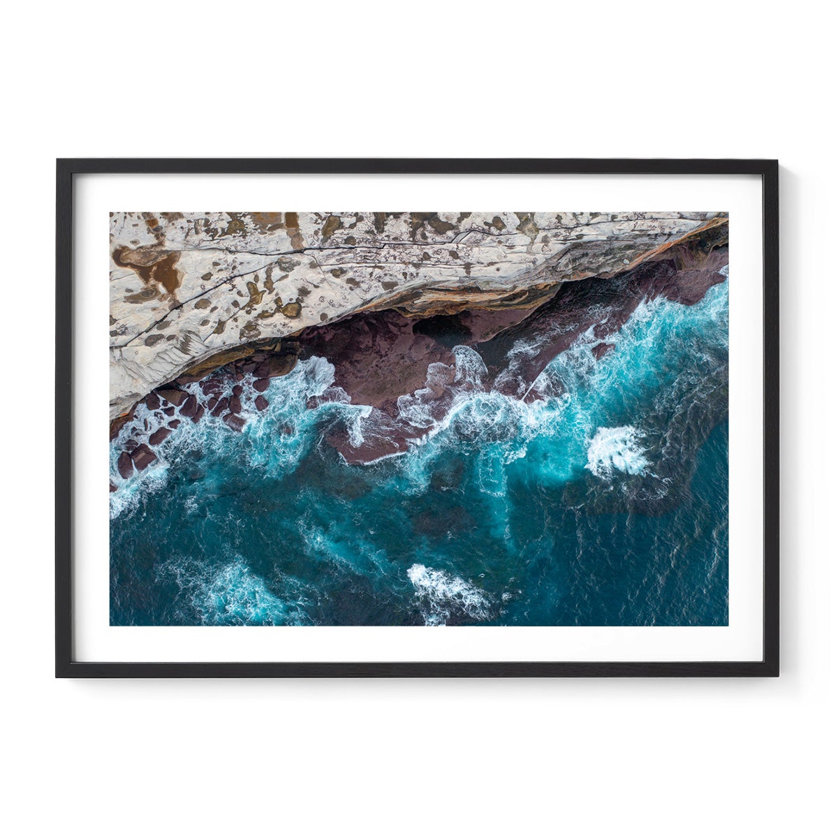 Kurnell Coastline - Framed Print