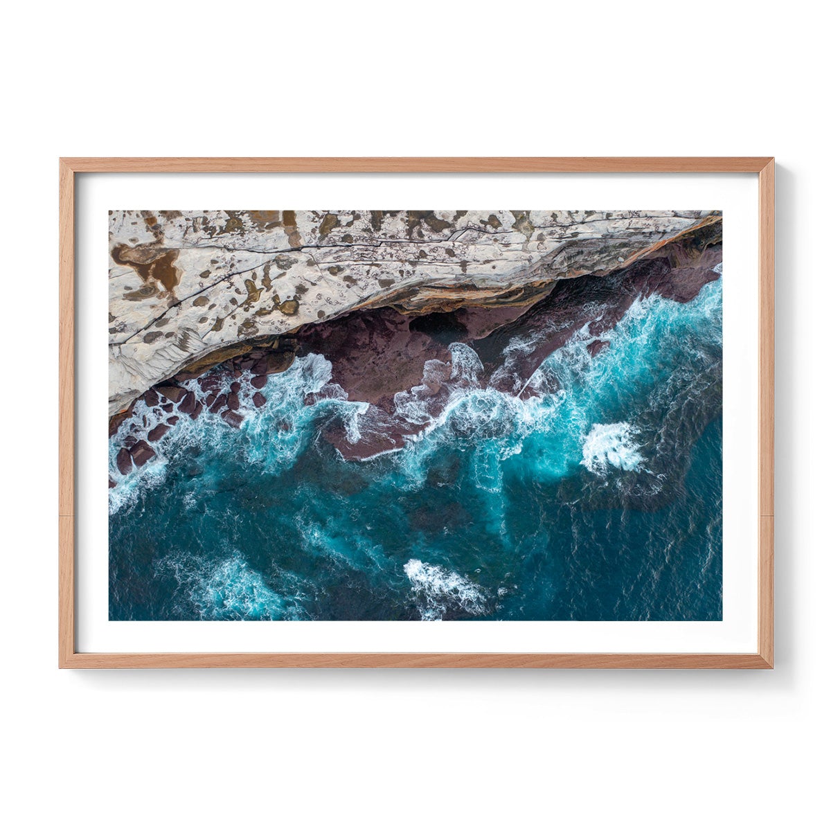 Kurnell Coastline - Framed Print