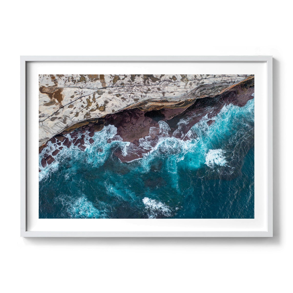 Kurnell Coastline - Framed Print