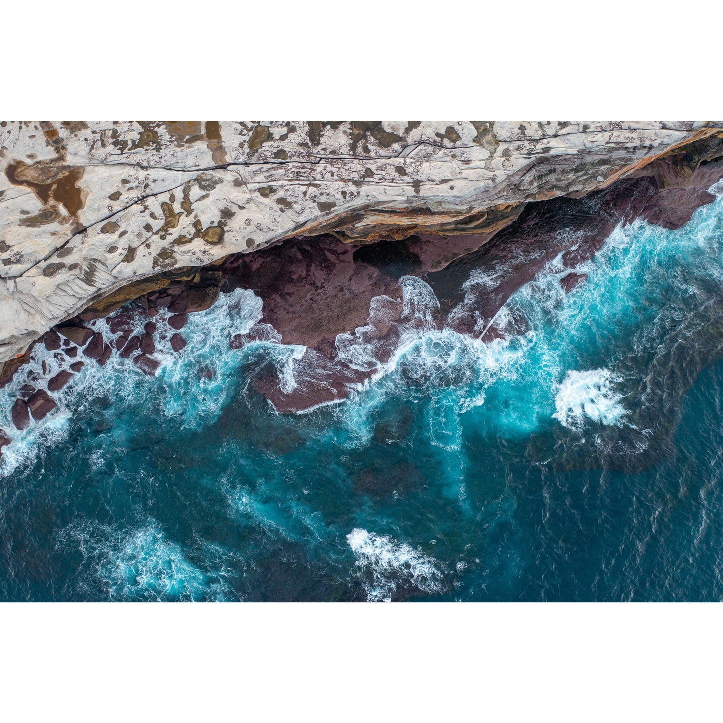 Kurnell Coastline - Framed Print