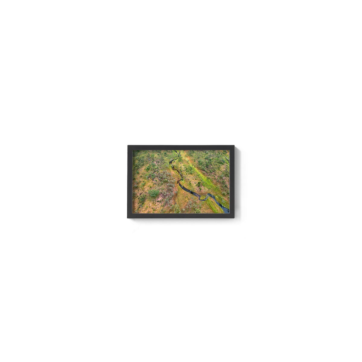 Dampier Peninsula Creek Abstract - Framed Print