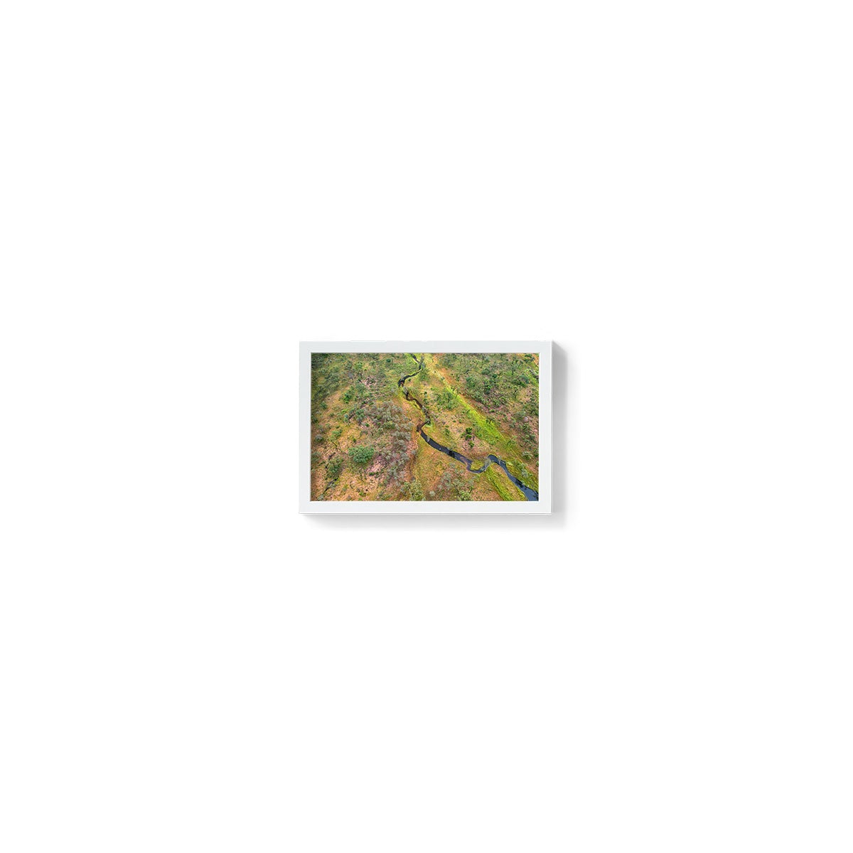 Dampier Peninsula Creek Abstract - Framed Print