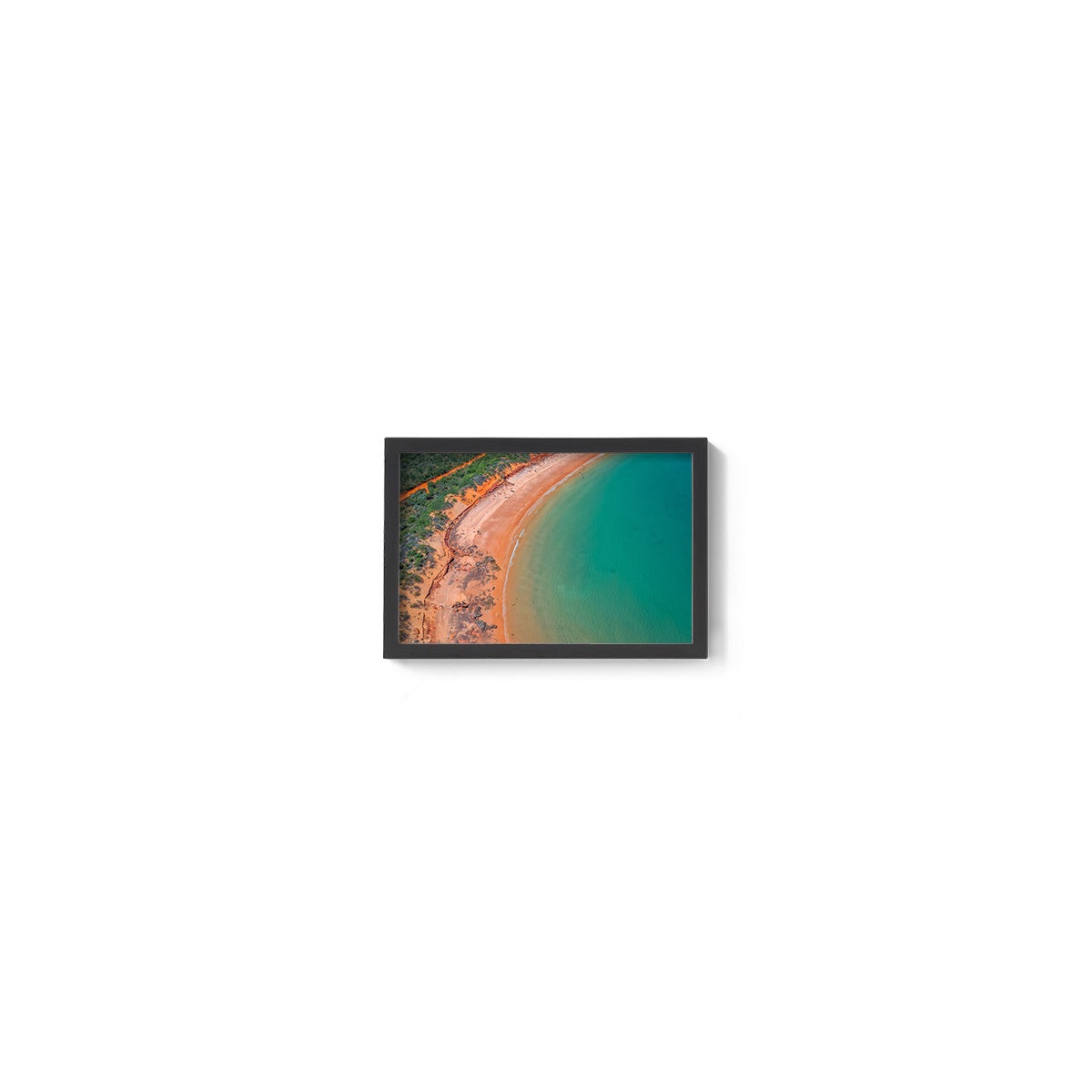 Riddell Beach Aerial, Lurujarri Walk - Framed Print