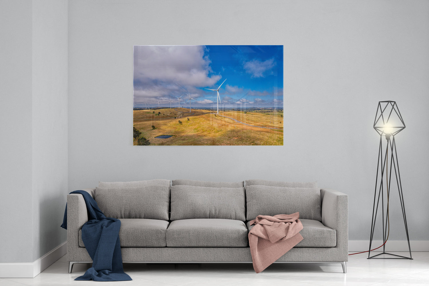 Cullerin Range Wind Farm - Acrylic Print