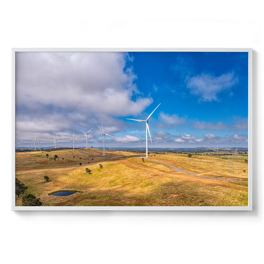 Cullerin Range Wind Farm - Framed Print