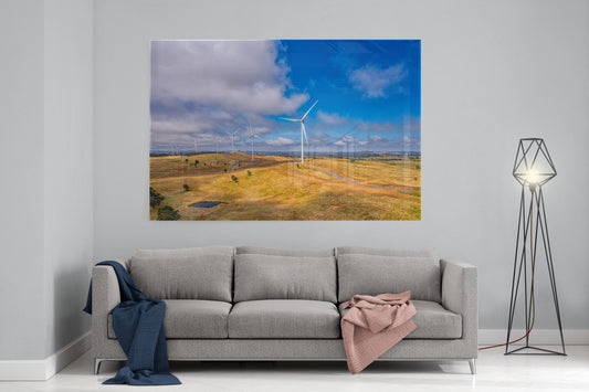 Cullerin Range Wind Farm - Acrylic Print