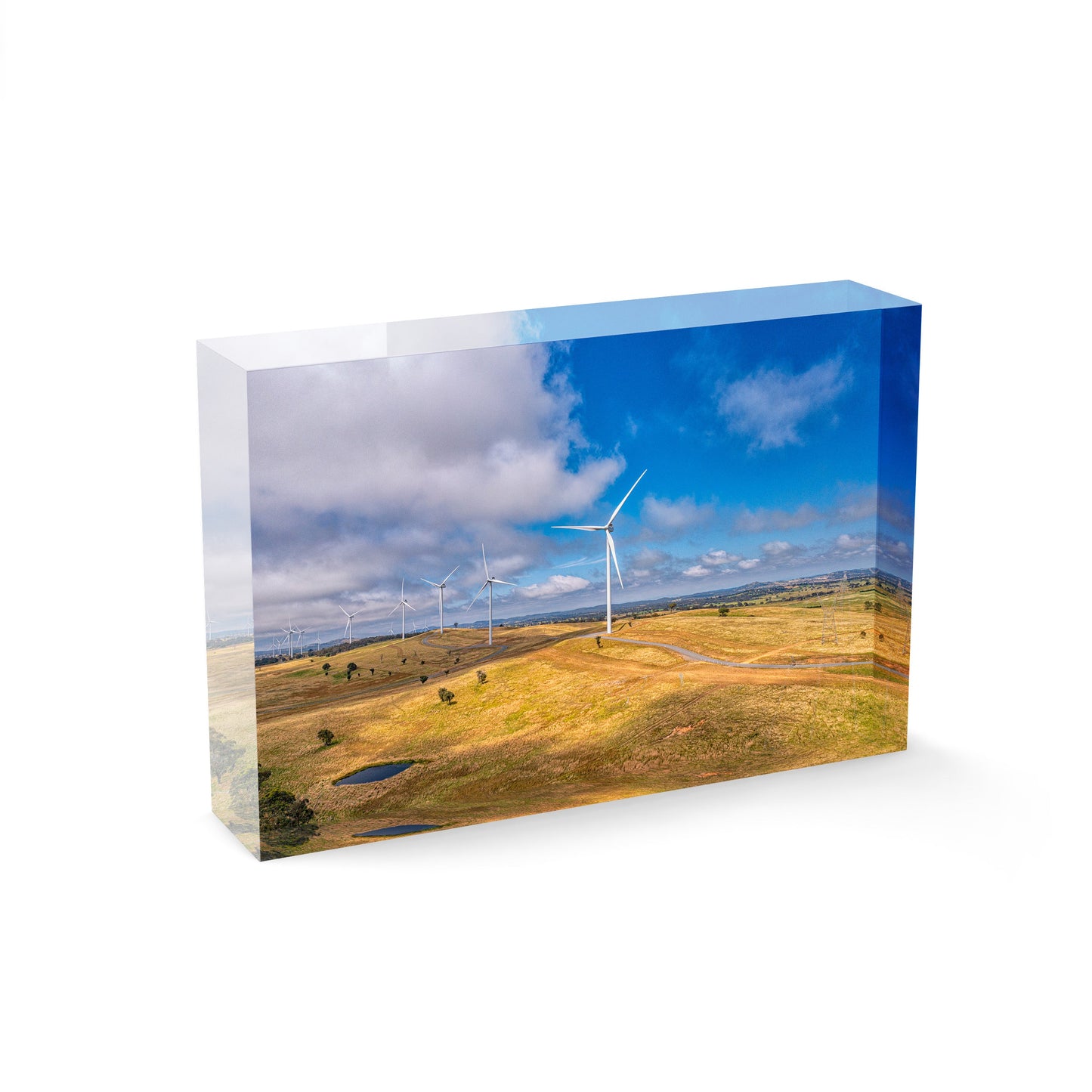 Cullerin Range Wind Farm - Acrylic ICE Block