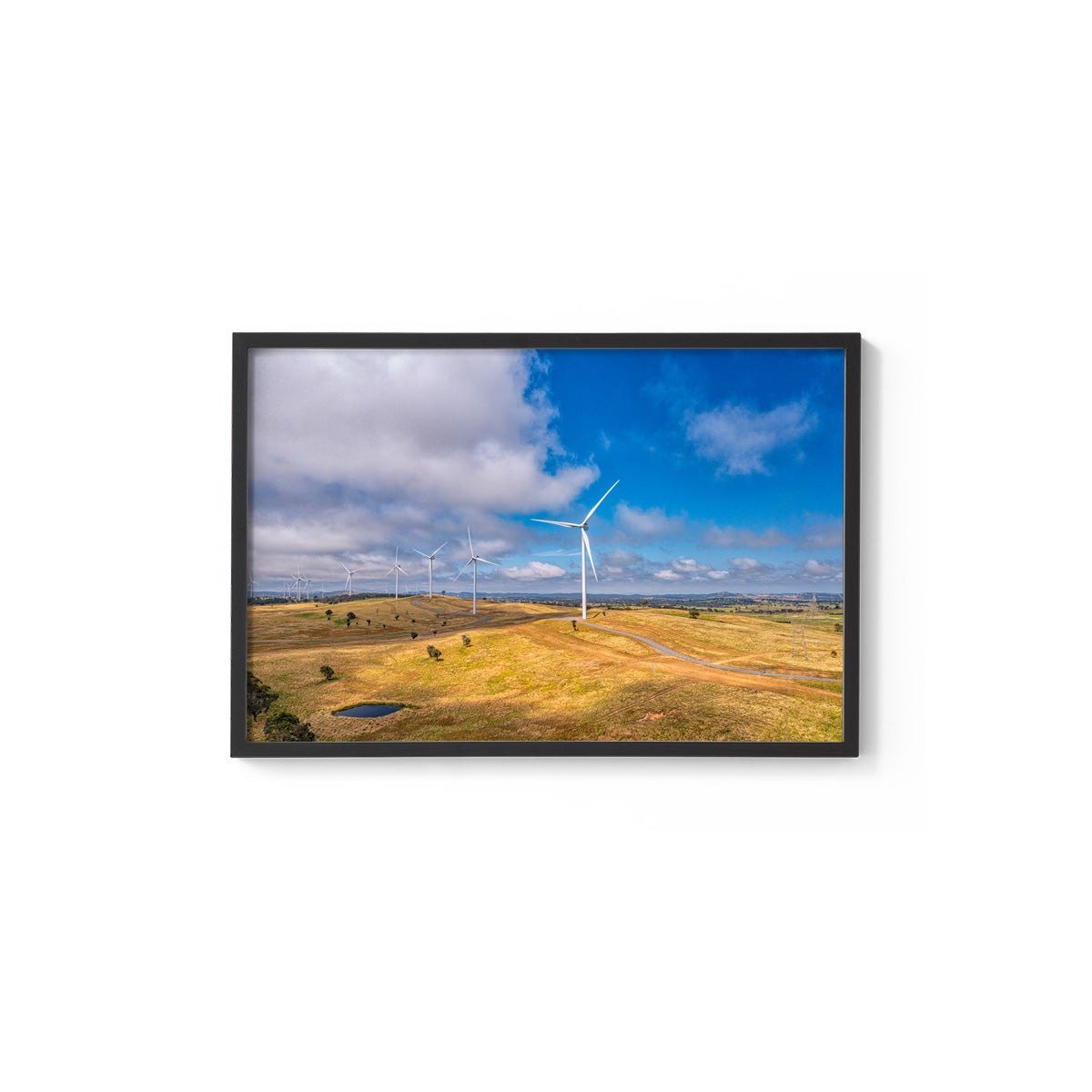 Cullerin Range Wind Farm - Framed Print