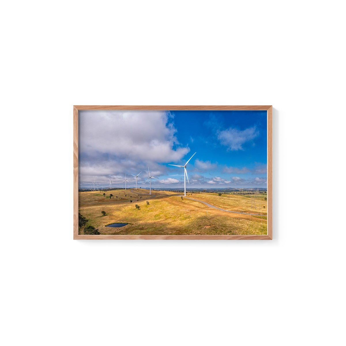 Cullerin Range Wind Farm - Framed Print