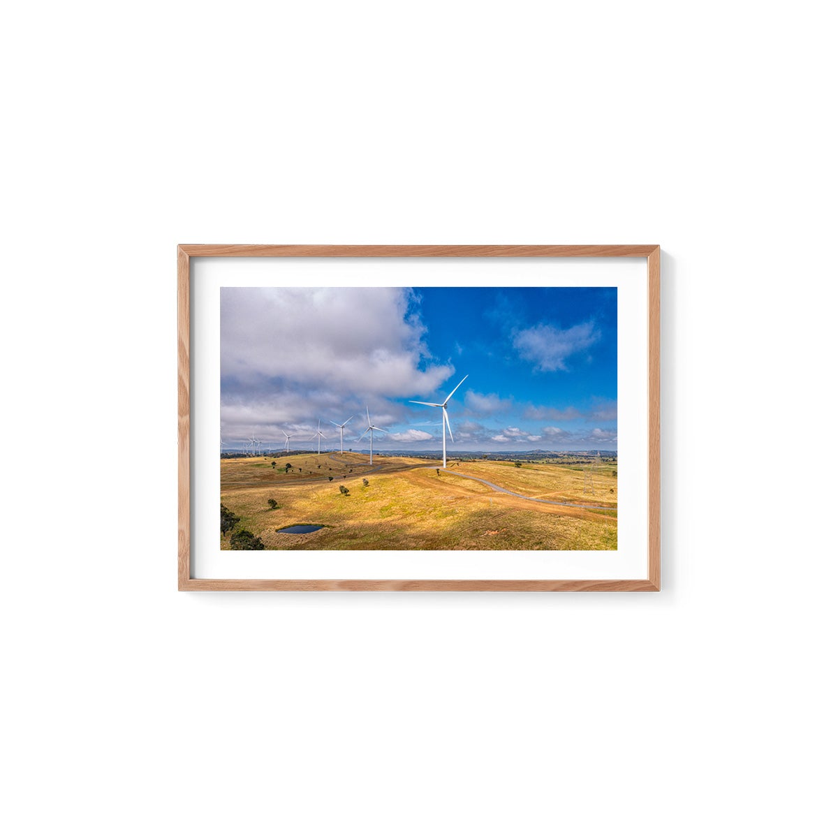 Cullerin Range Wind Farm - Framed Print