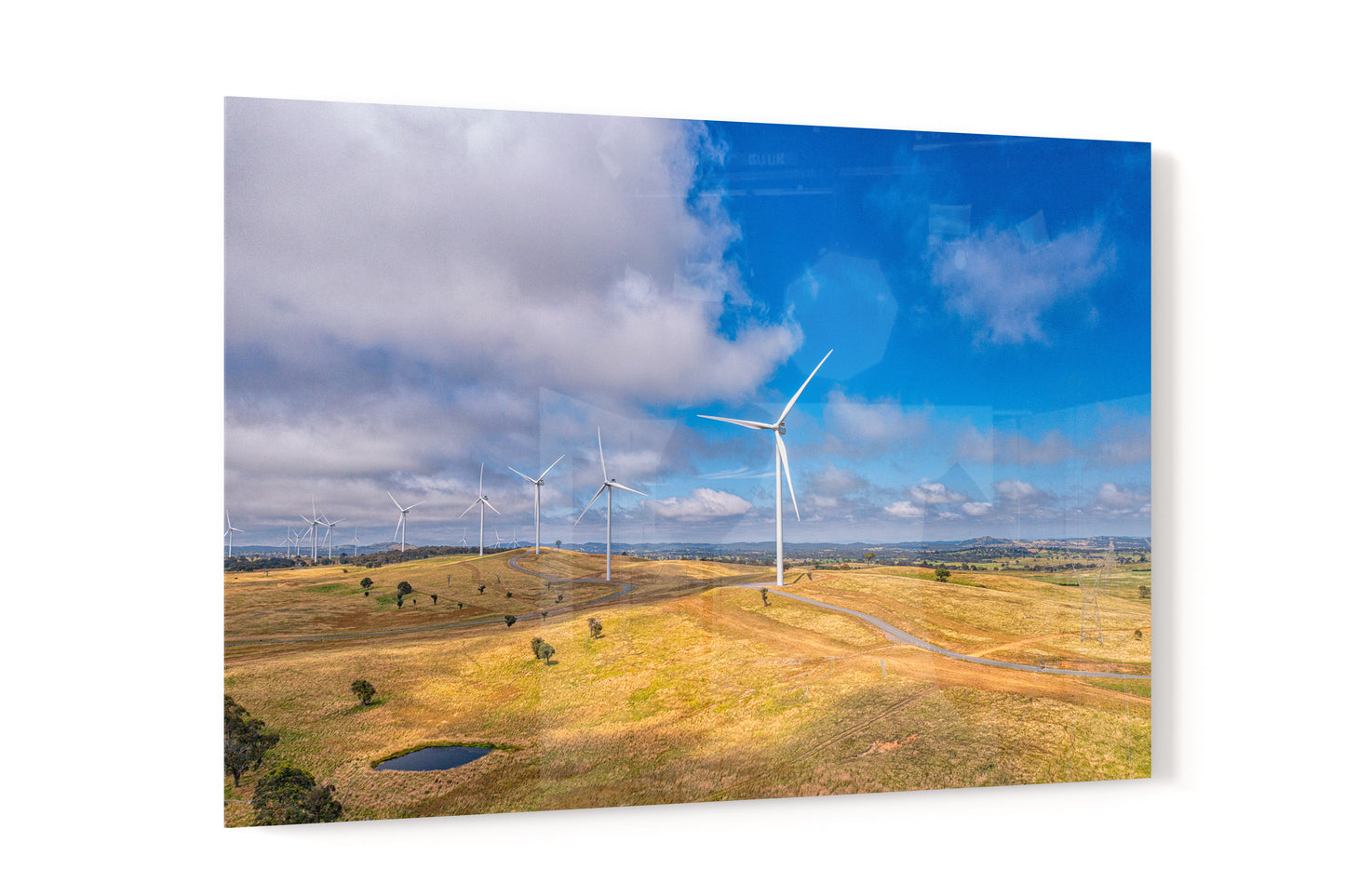 Cullerin Range Wind Farm - Acrylic Print