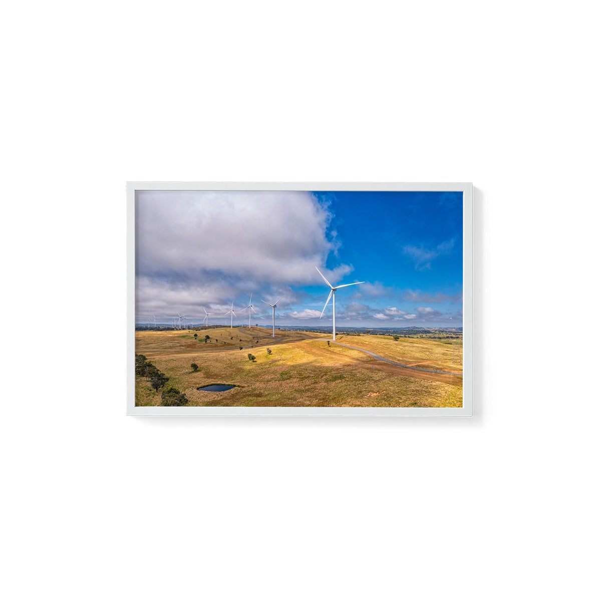 Cullerin Range Wind Farm #2 - Framed Print