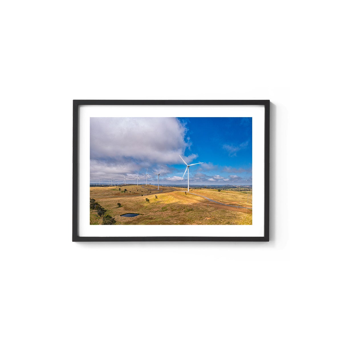 Cullerin Range Wind Farm #2 - Framed Print