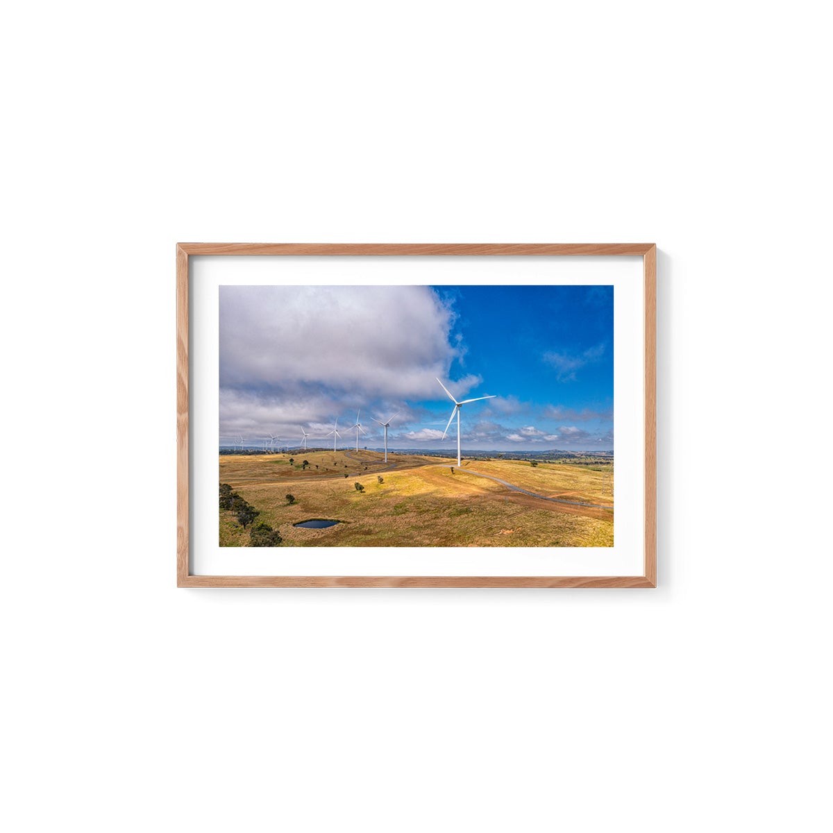 Cullerin Range Wind Farm #2 - Framed Print