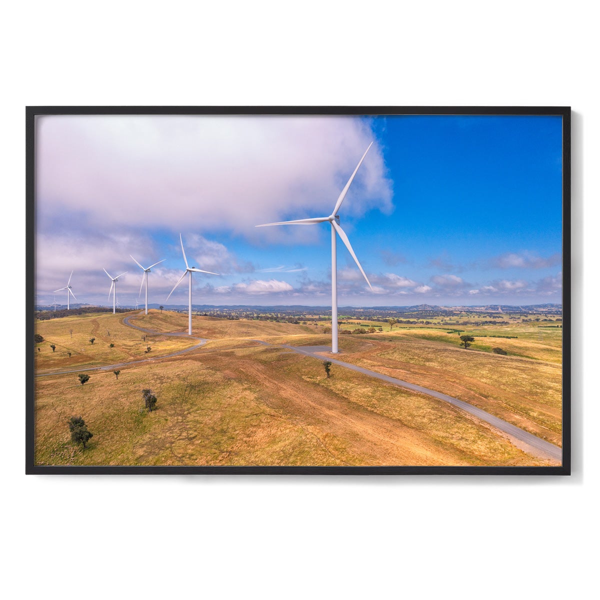 Cullerin Range Wind Farm #3 - Framed Print