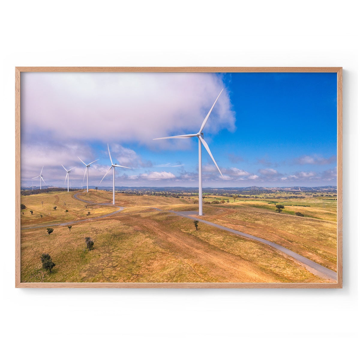 Cullerin Range Wind Farm #3 - Framed Print