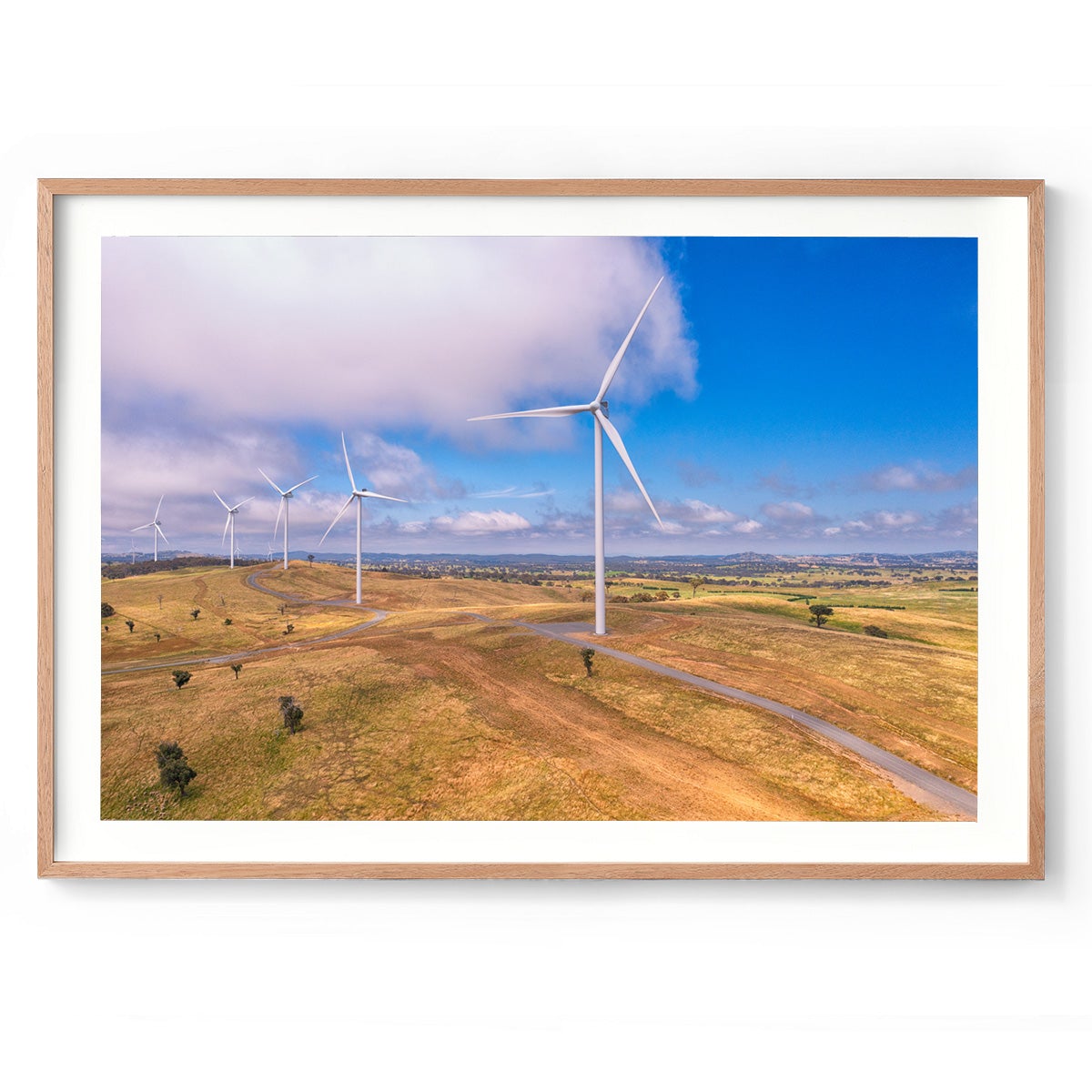 Cullerin Range Wind Farm #3 - Framed Print