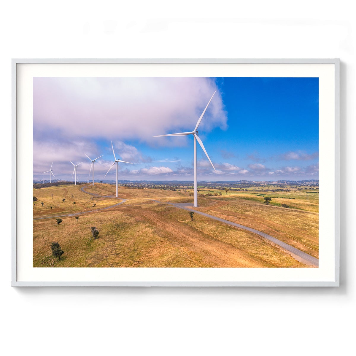 Cullerin Range Wind Farm #3 - Framed Print