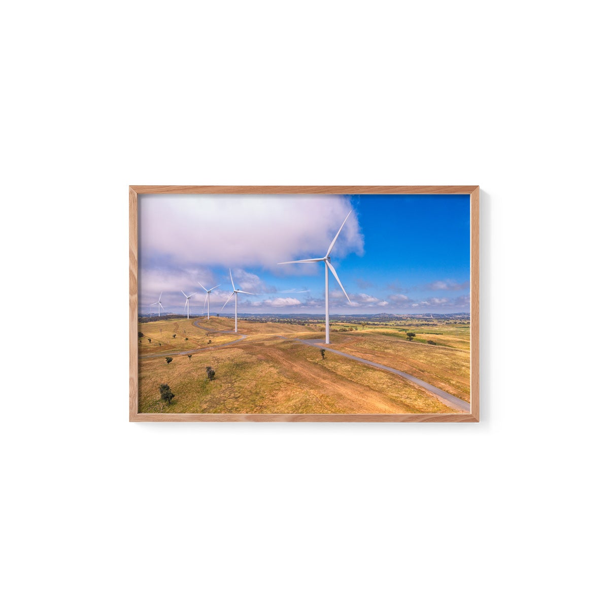 Cullerin Range Wind Farm #3 - Framed Print