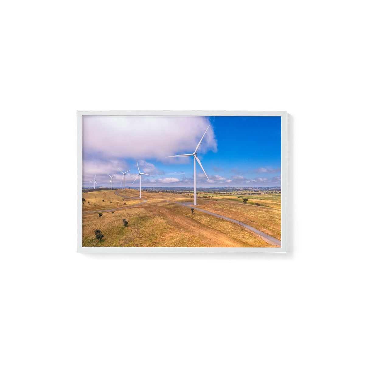 Cullerin Range Wind Farm #3 - Framed Print