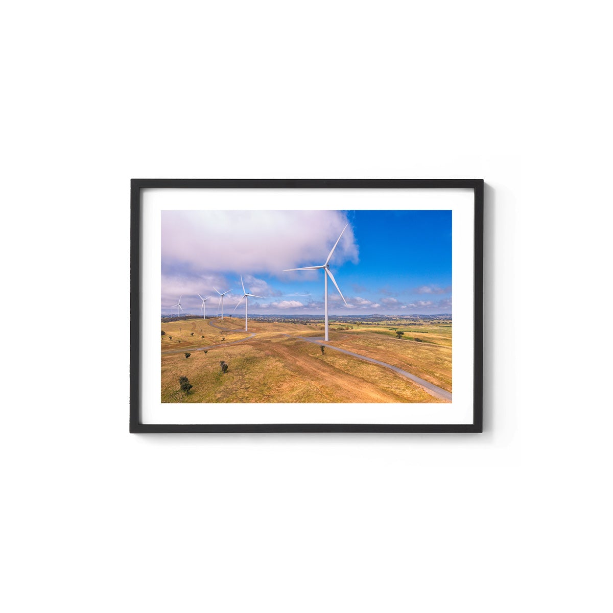 Cullerin Range Wind Farm #3 - Framed Print