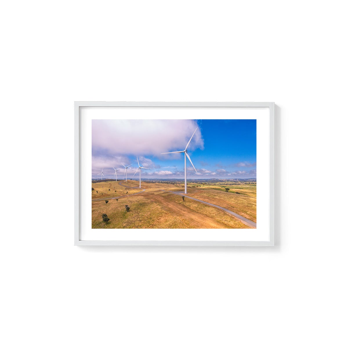 Cullerin Range Wind Farm #3 - Framed Print