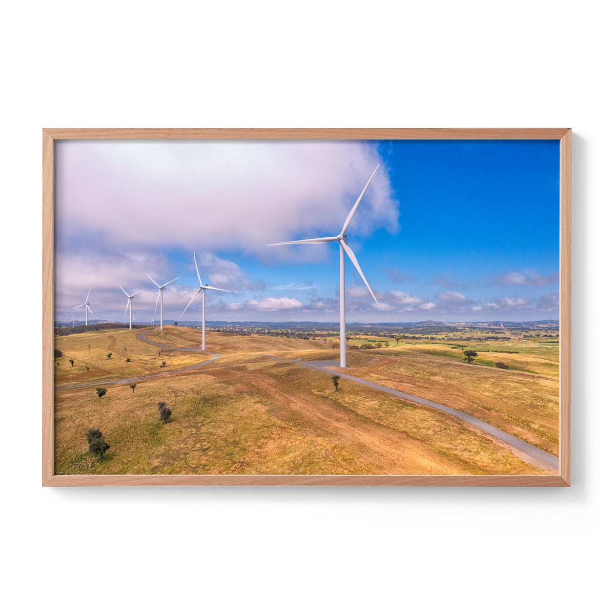 Cullerin Range Wind Farm #3 - Framed Print