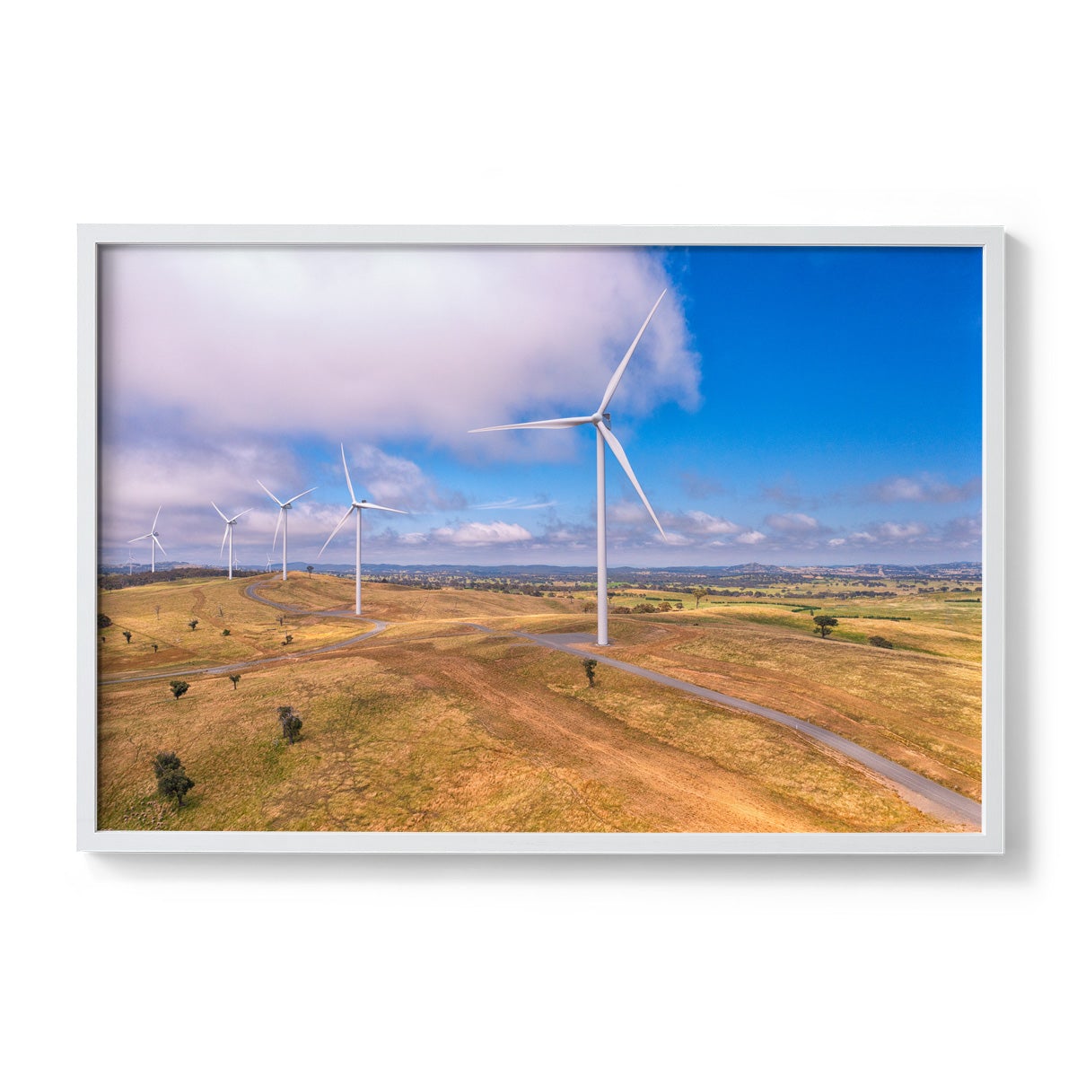 Cullerin Range Wind Farm #3 - Framed Print