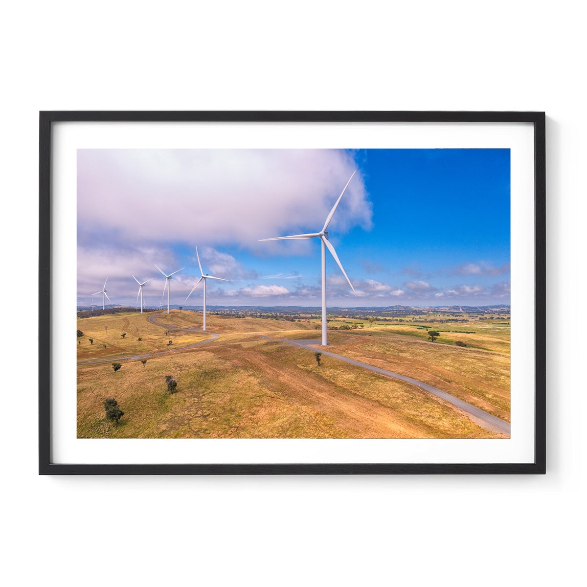 Cullerin Range Wind Farm #3 - Framed Print