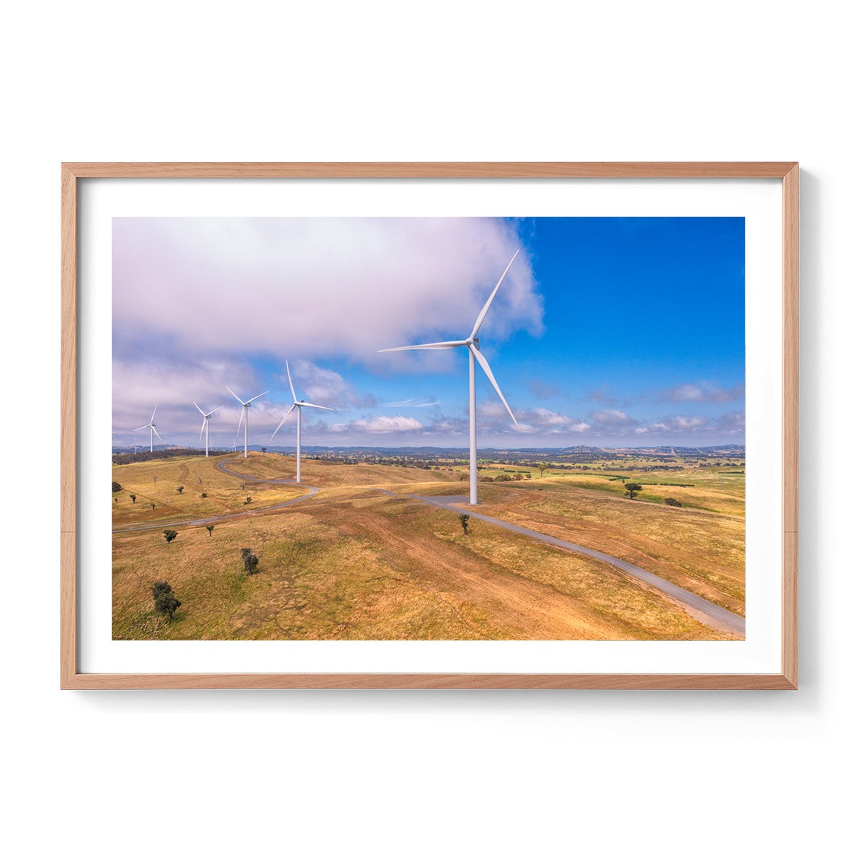 Cullerin Range Wind Farm #3 - Framed Print