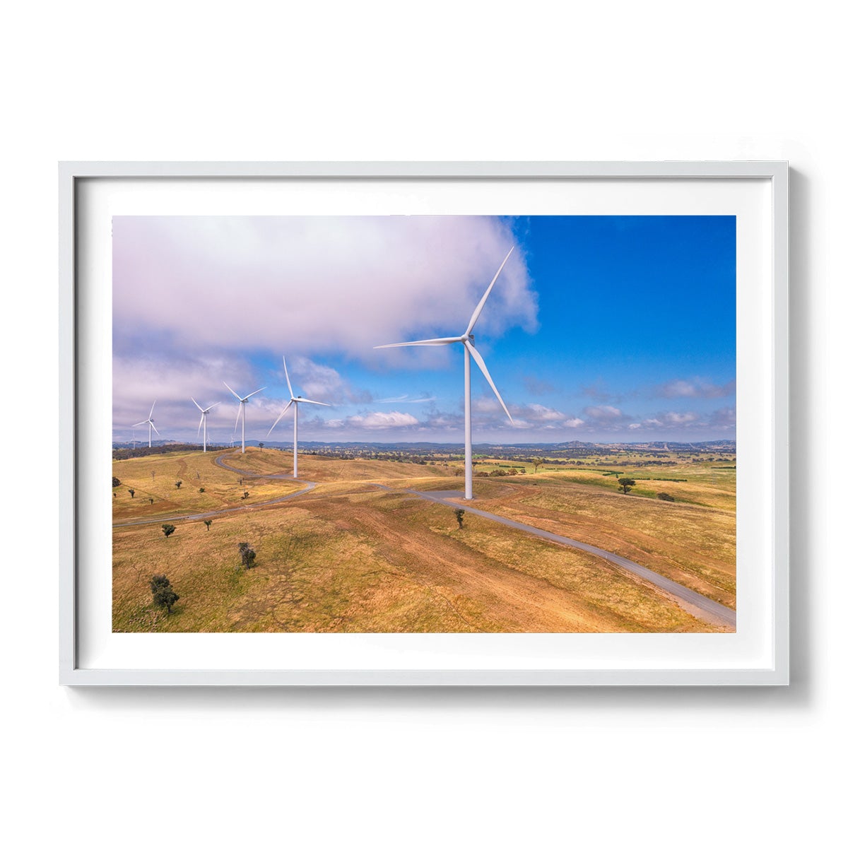 Cullerin Range Wind Farm #3 - Framed Print