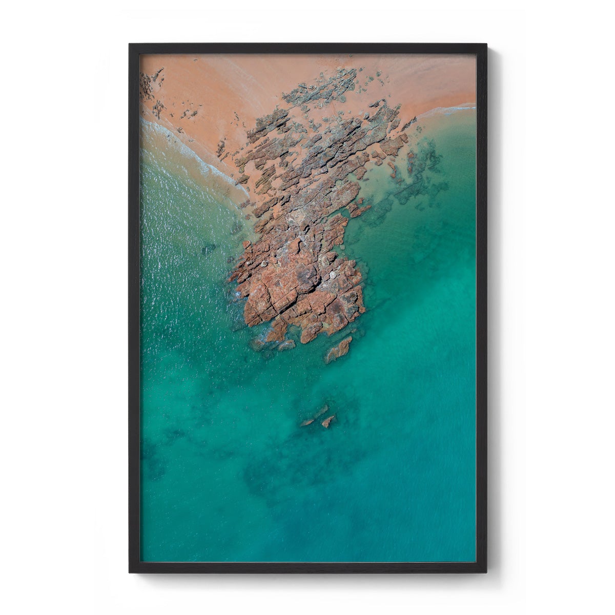 Entrance Point Abstracts #1 - Framed Print