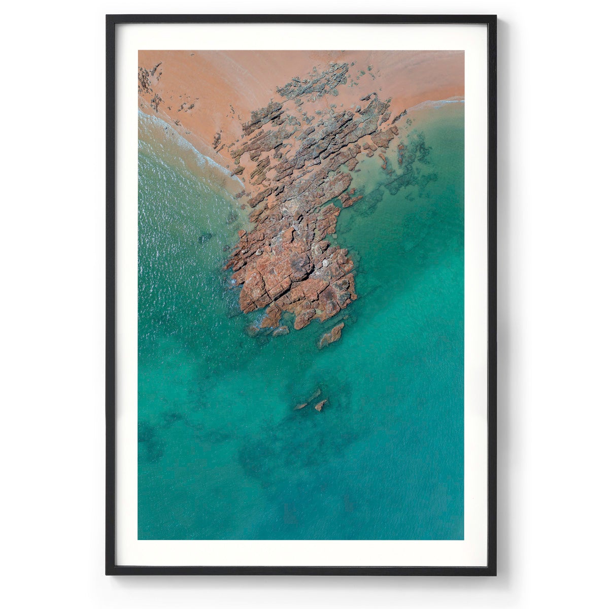 Entrance Point Abstracts #1 - Framed Print