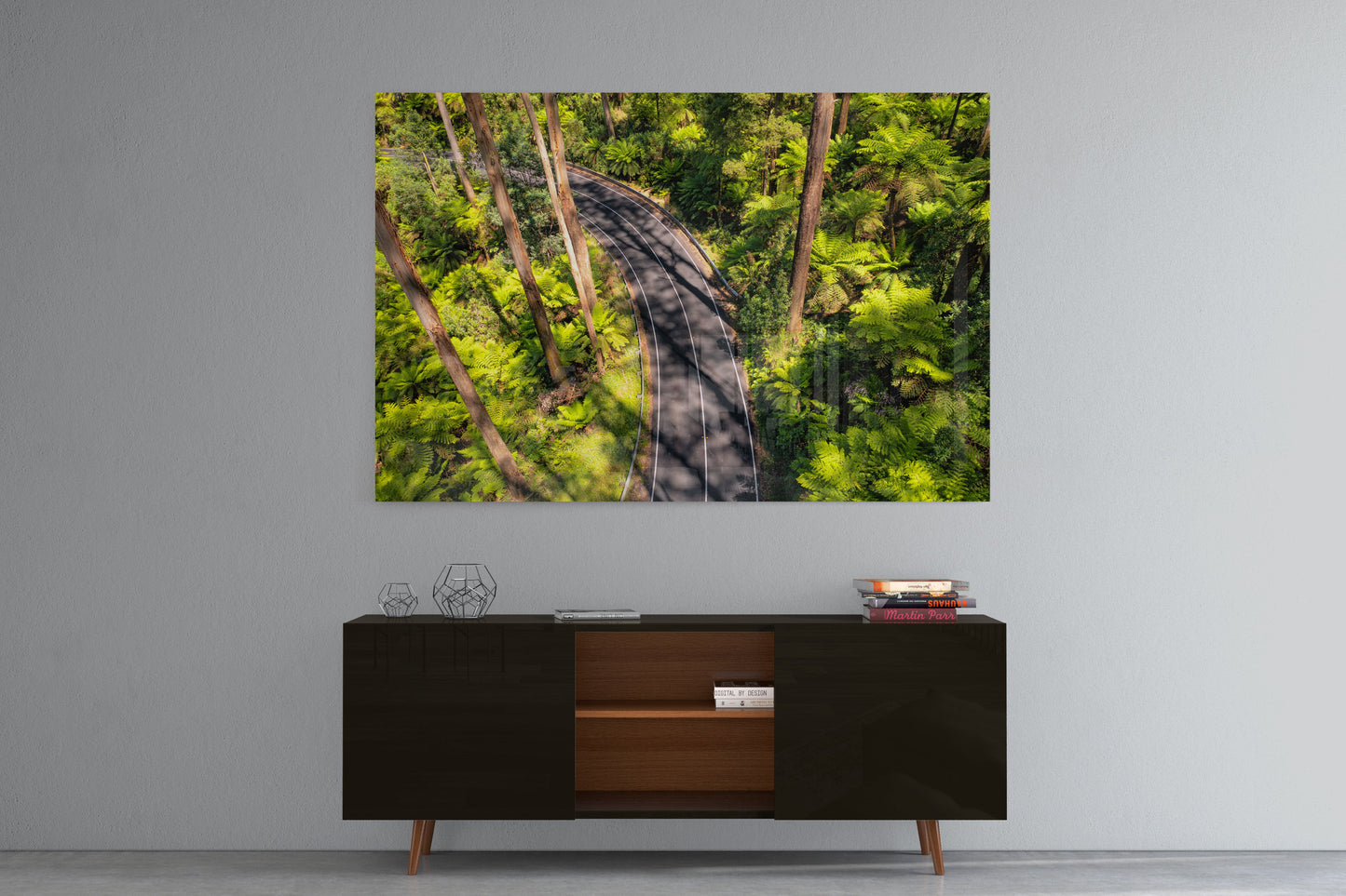 Black Spur Road #4 - Acrylic Print