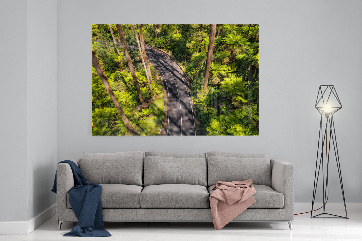 Black Spur Road #4 - Acrylic Print