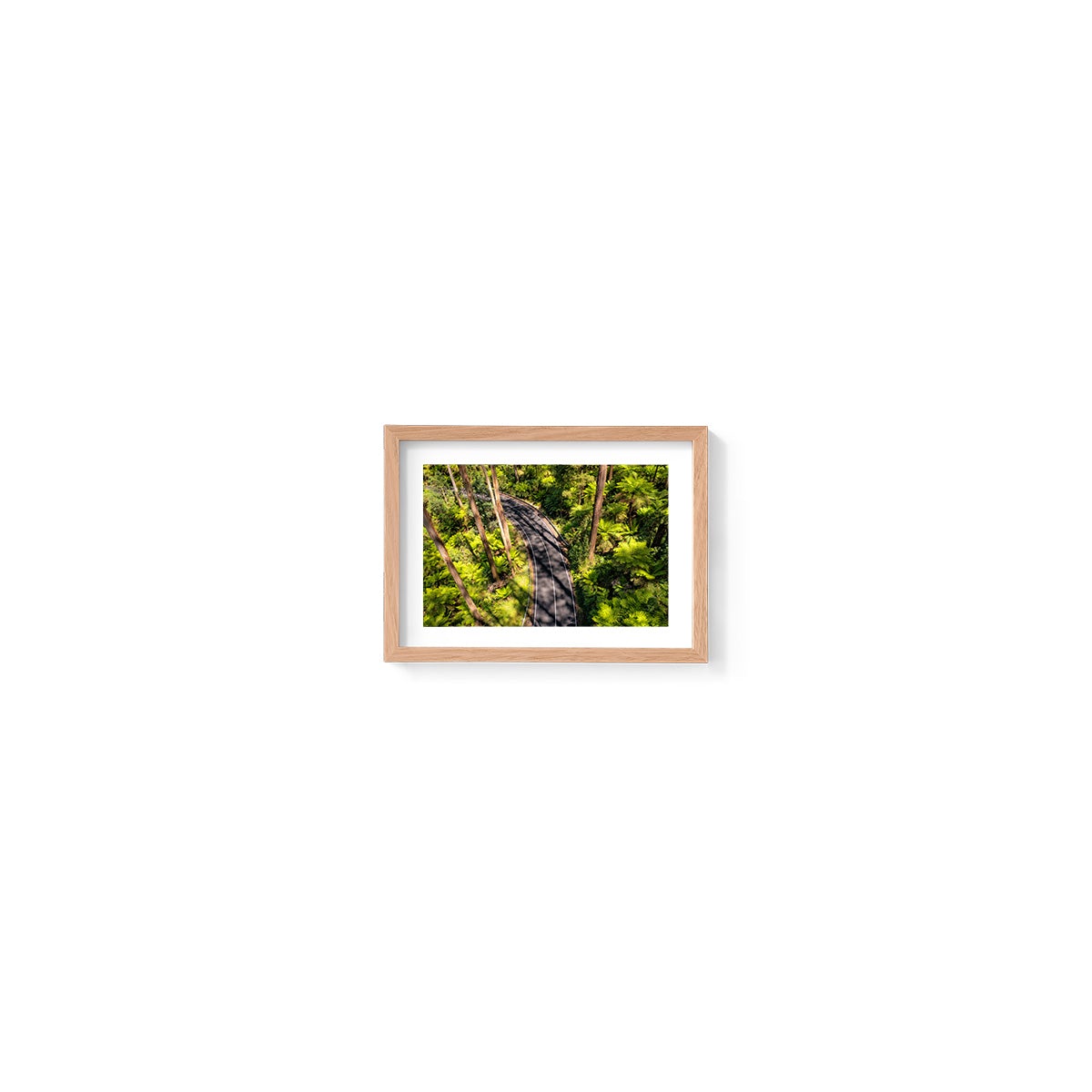 Black Spur Road #4 - Framed Print