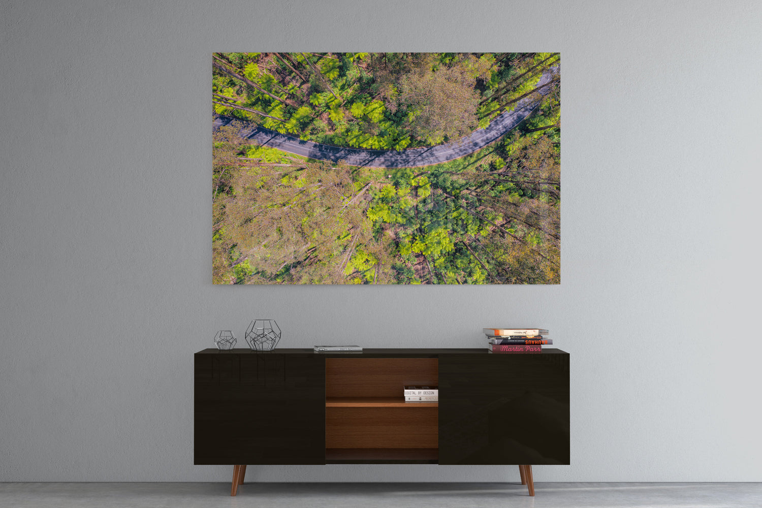 Black Spur Ribbon - Acrylic Print