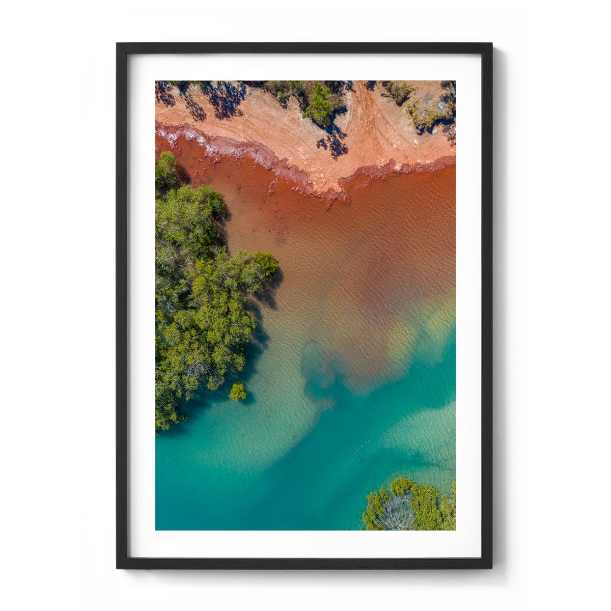 Barred Creek Colours - Framed Print