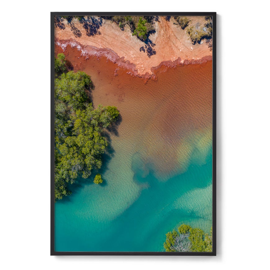 Barred Creek Colours - Framed Print