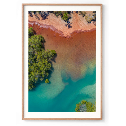 Barred Creek Colours - Framed Print